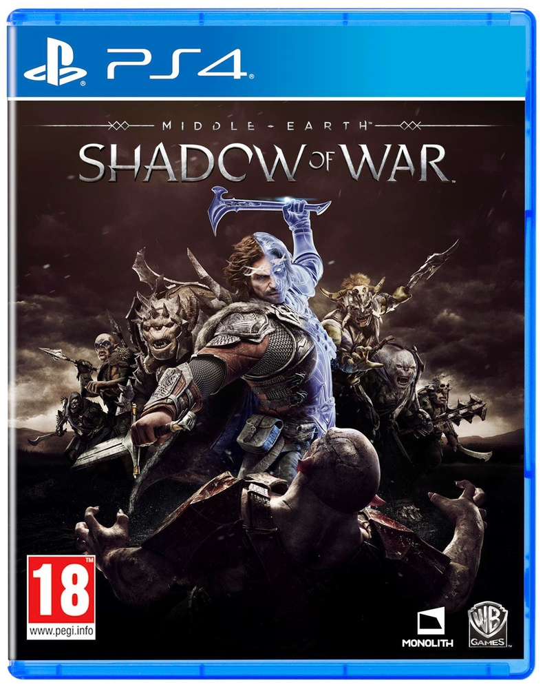 Игра Властелин колец - Средиземье: Тени войны (Middle-earth: Shadow of War)  (PlayStation 4, Русские субтитры) купить по низкой цене с доставкой в  интернет-магазине OZON (451285429)