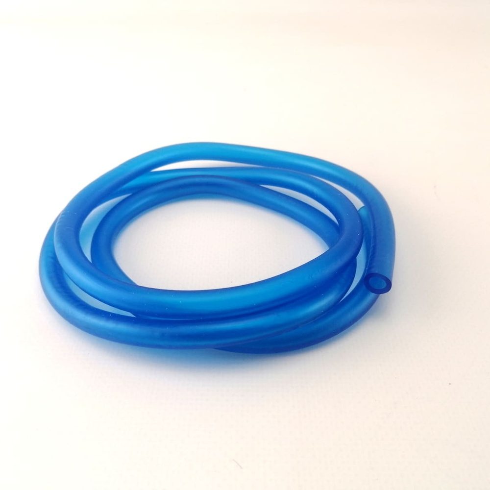 Бензошланг (шланг топливный) синий PVC, внут. диам 4 мм., внешний 8 мм ...