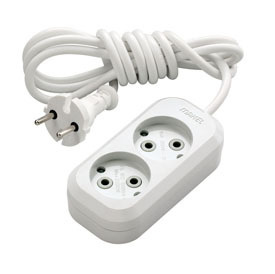 Удлинитель 2* 5 м 10А Makel #1
