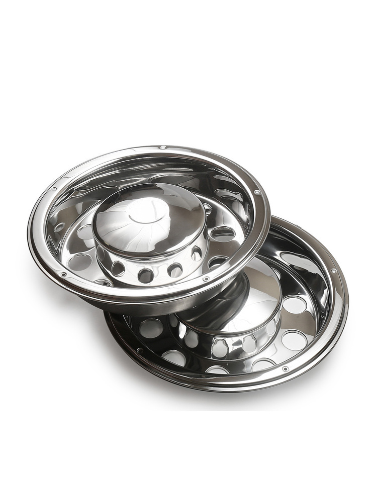 Колпаки на колёса R-22,5" задний (Глубокие) INOX 52 AR (комплект - 2шт ...