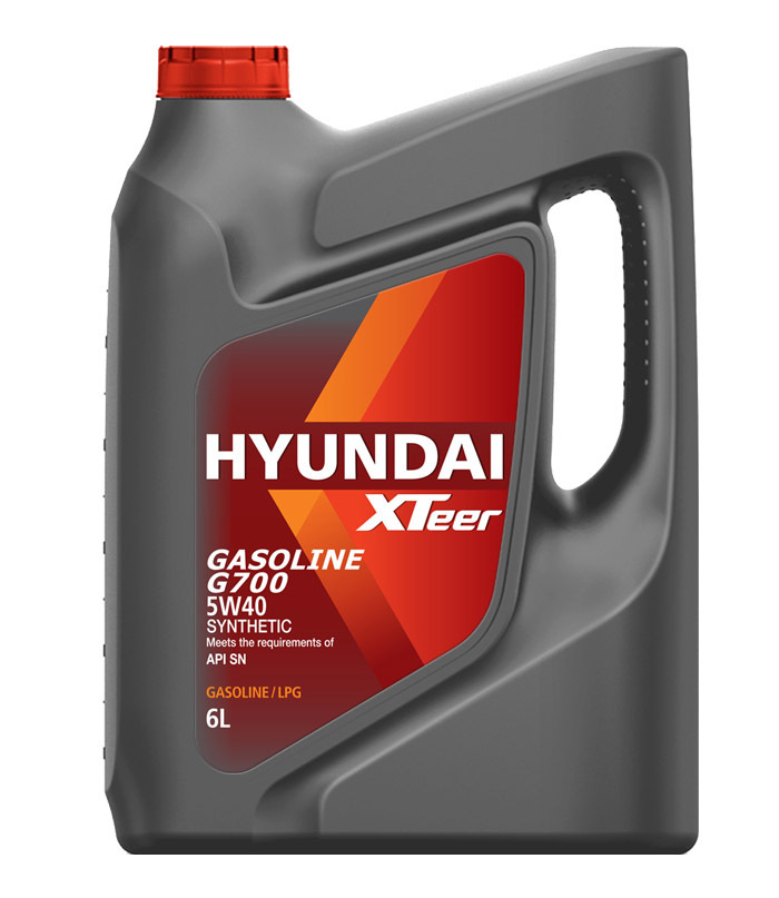 Hyundai XTeer GASOLINE G700 5W-40 Масло моторное, Синтетическое, 6 л #1