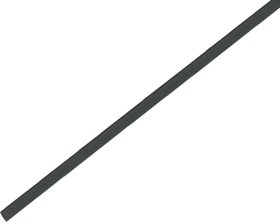 Термоусадочная трубка в рулоне IEK ТТУ 10/5 негорючая черная (комплект из 10 м)  #1
