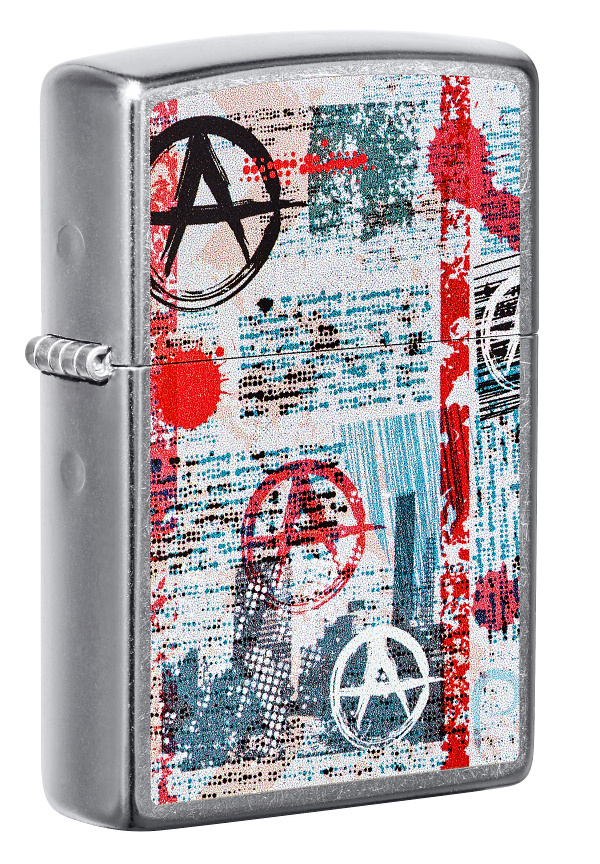 Зажигалка бензиновая ZIPPO Anarchy Design 49662 #1