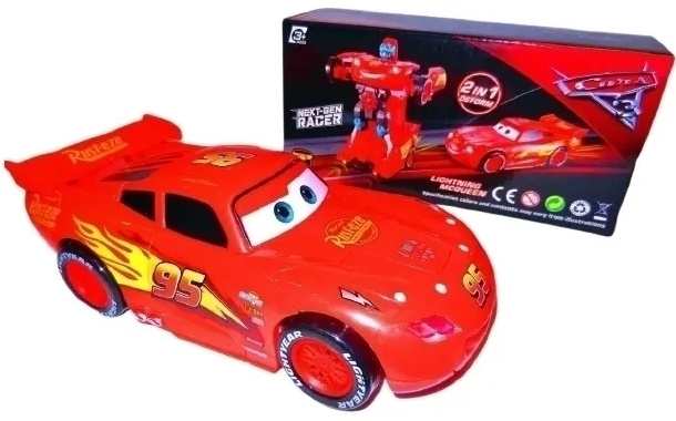 Машинка Молния Маквин Тачки трансформер - купить с доставкой по ...
