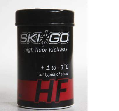 Мазь SkiGo HF 90246 RED +1 -3 в/фтор., старый снег, 45 г #1