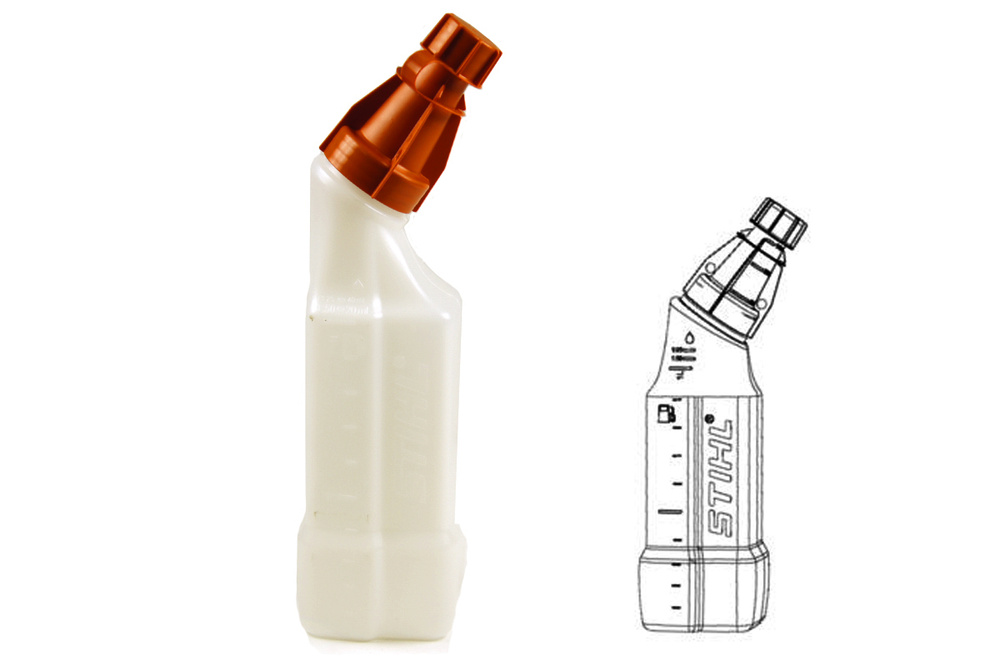 Канистра 1л. для приготовления топливной смеси - купить по выгодной ...