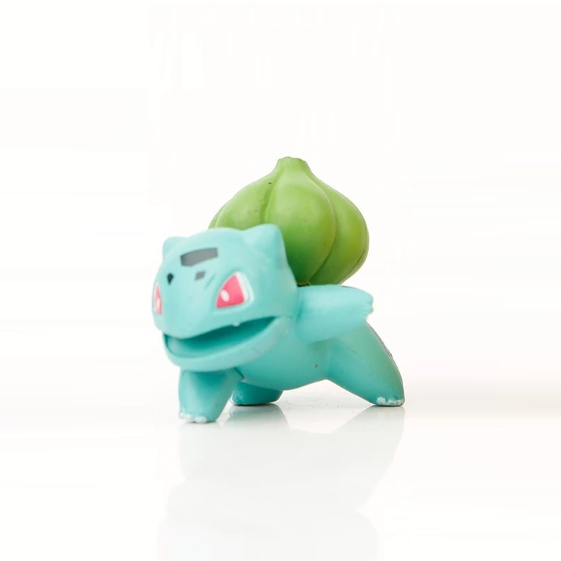 Экшн-Фигурка покемон Бульбазавр. Игрушка Pokemon Bulbasaur антистресс. Статуэтка для покебола. Аниме-модель #1