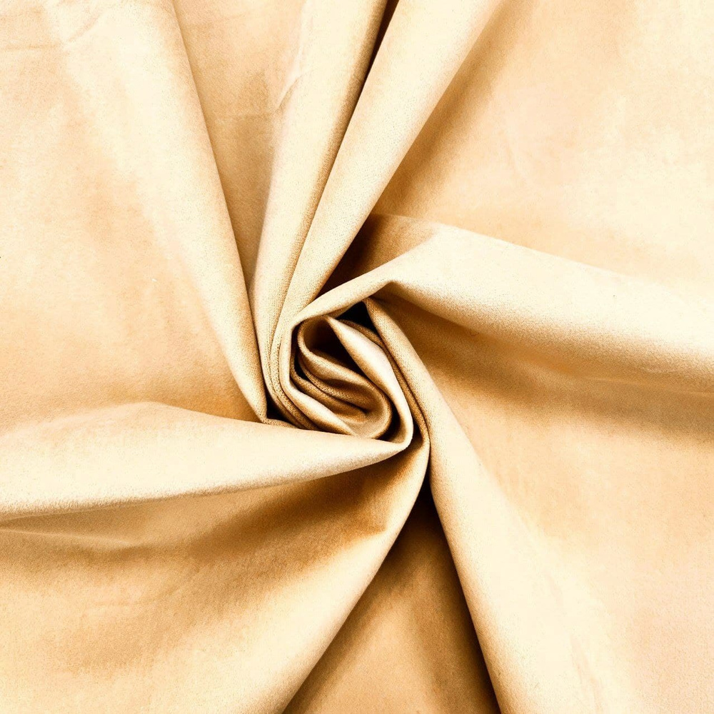 Велюр бежевый / ткань для шитья / декоративный материал для перетяжки /  пошива 2 п/м / Автомобильный велюр - купить с доставкой по выгодным ценам в  интернет-магазине OZON (488542030)