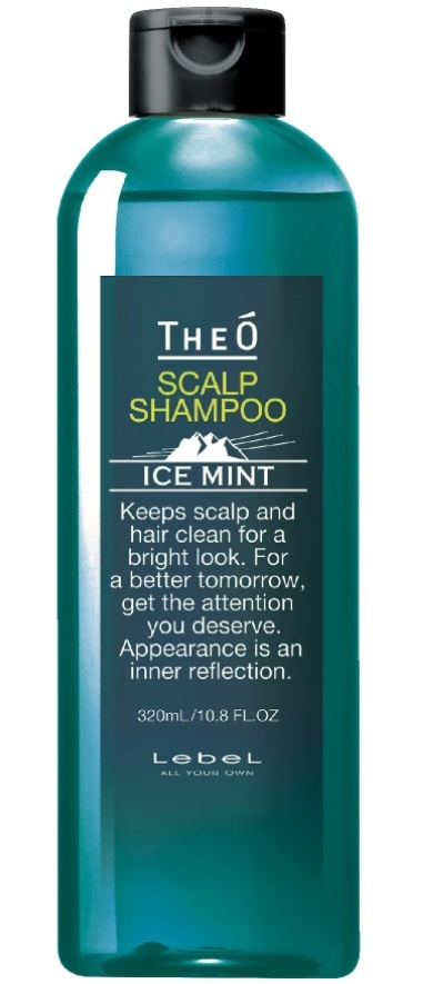 Lebel TheO Scalp Shampoo Ice Mint Шампунь для волос, 320 мл #1