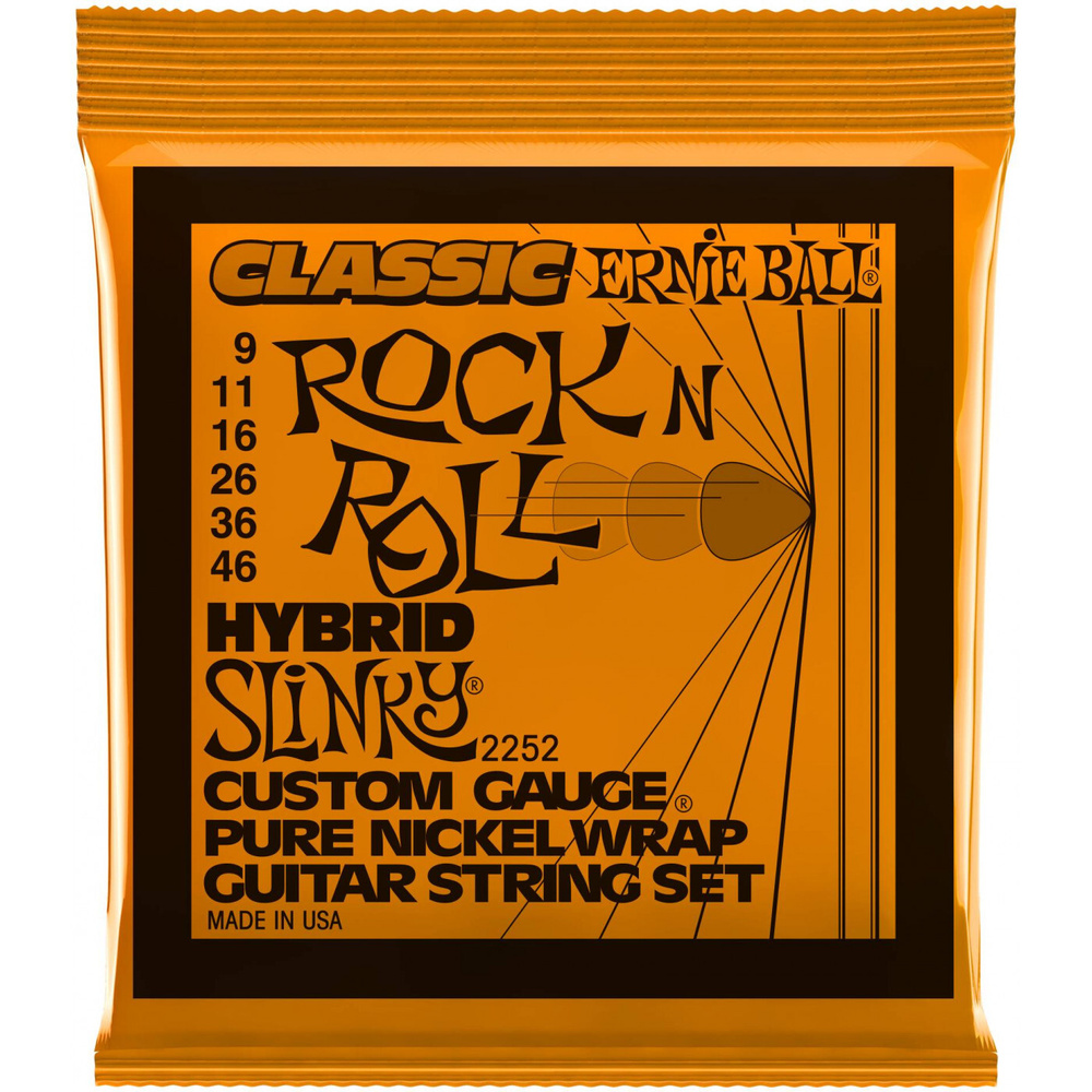 Hybrid slinky best sale guitar strings