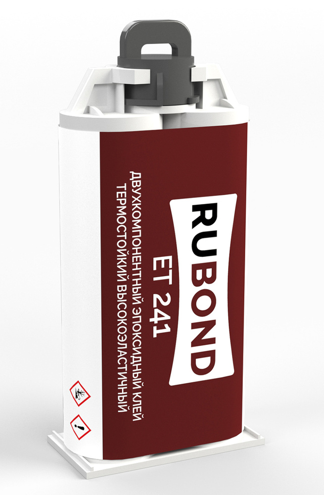 Термостойкий высокоэластичный эпоксидный клей RUBOND ET241 - купить с ...