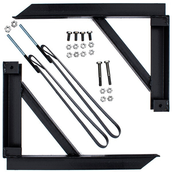 Комплект кронштейнов для крепления газового баллона ГБО 103-130 л. БАЖ ...