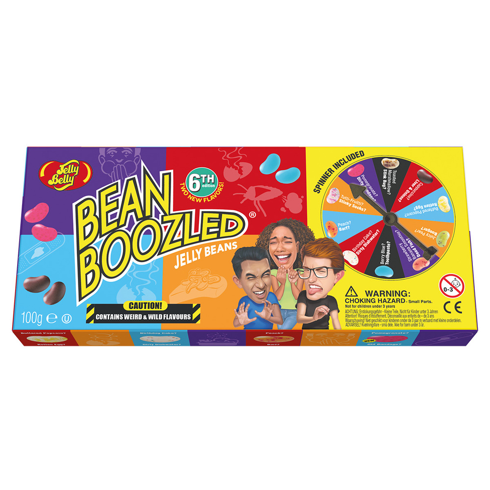 Драже жевательное Jelly Belly Bean Boozled Game 6th/Джелли Белли Бен Бузлд  6 серия 100гр - купить с доставкой по выгодным ценам в интернет-магазине  OZON (641609745)