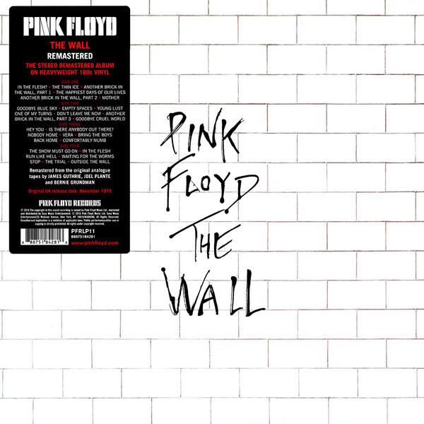Pink Floyd. The Wall (180 Gram Black Vinyl, Gatefold, 2 LP) Пинк