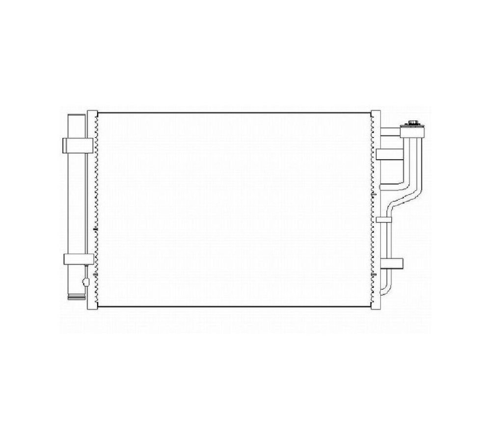 Радиатор кондиционера Sakura 5 - Sakura арт. 52219805 - купить по ...