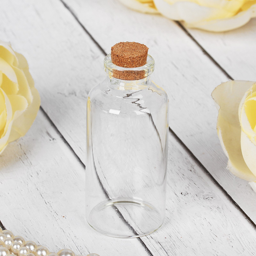 Основа для творчества и декорирования "Бутылочка с пробкой", 50 мл ...