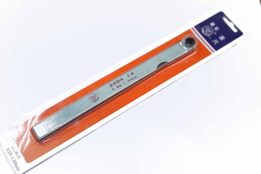 Набор пластинок для проверки зазоров, пластины разной толщины 200A ...