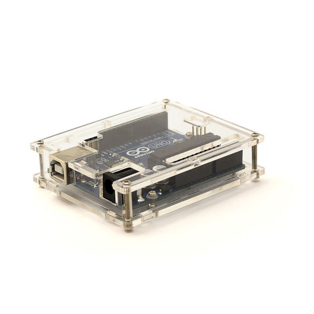 Акриловый корпус для Arduino UNO R3 - купить с доставкой по выгодным ...