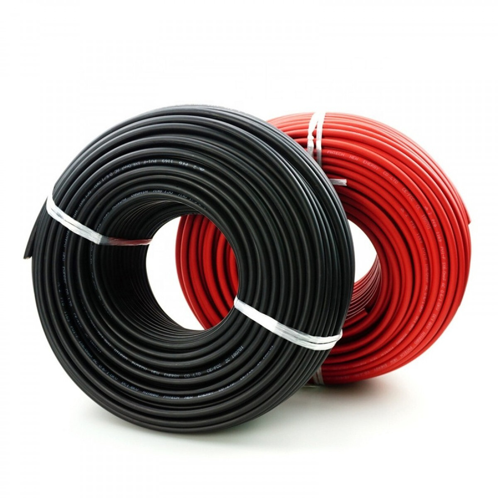 Кабель для солнечных панелей Delta PV-1F 2x4.0 mm2 - купить с доставкой ...