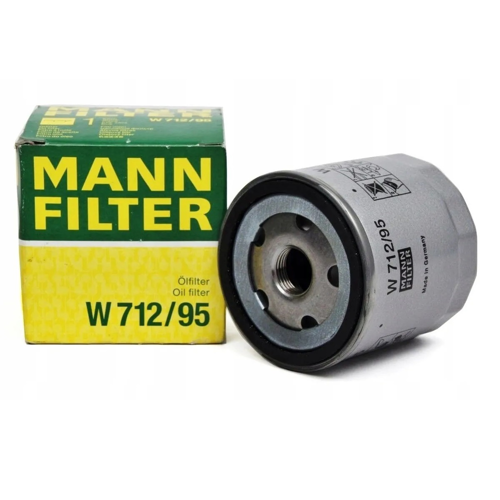 MANN FILTER Фильтр масляный арт. W71295, 1 шт.