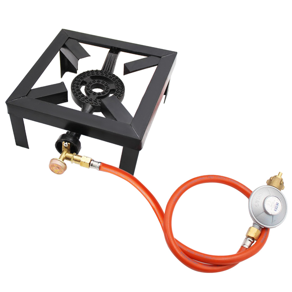 8KW газовое кольцо для кипячения чугунная горелка большая газовая плита ...