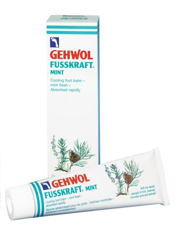 Gehwol Fusskraft Mint - Мятный охлаждающий бальзам для ног 75  мл #1