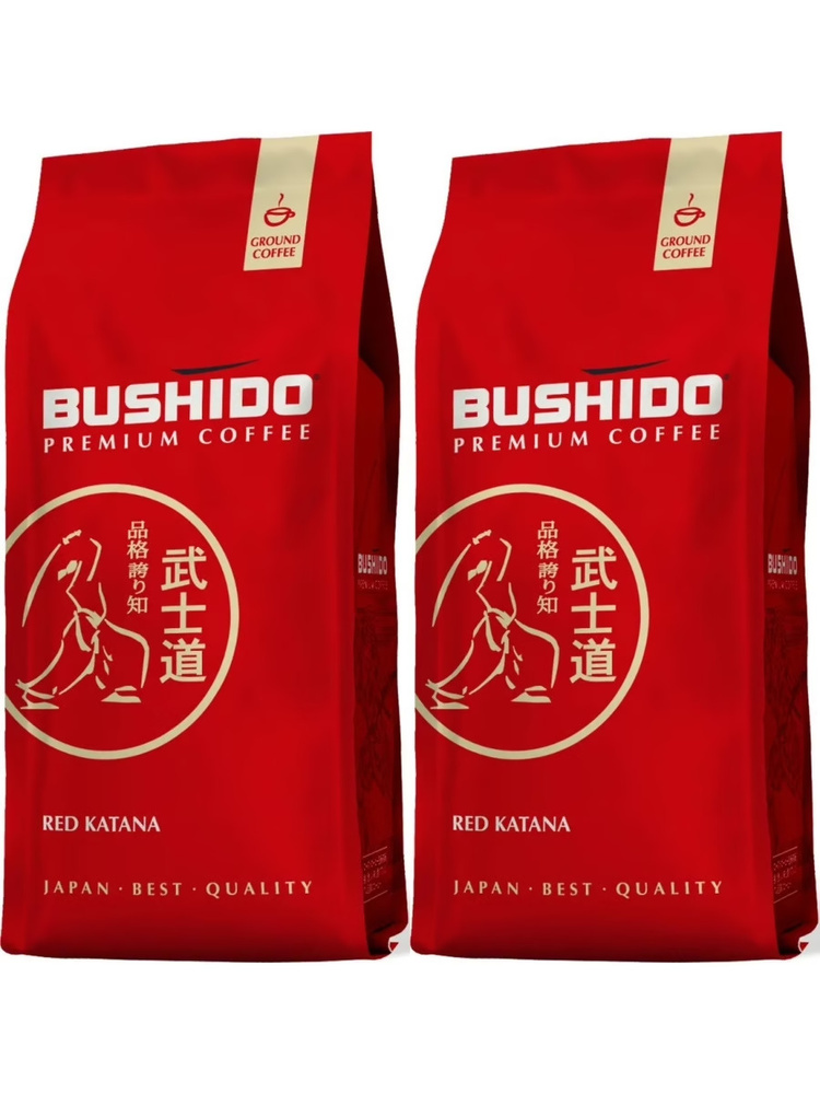 Кофе молотый Bushido Red Katana, 227г, 2шт #1