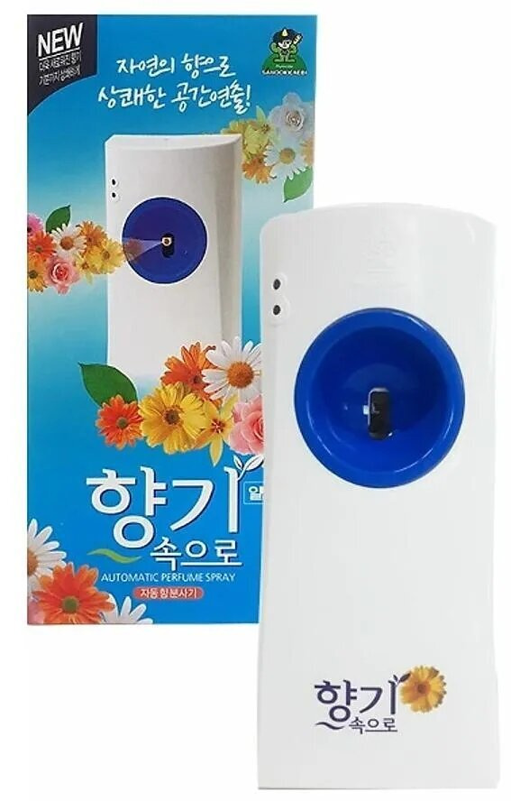 Sandokkaebi Автоматический освежитель воздуха Air Freshener, 1шт - купить с  доставкой по выгодным ценам в интернет-магазине OZON (604781136)