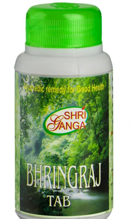 Шри Ганга Брингарадж / Bhringraj Shri Ganga / смесь индийских трав / здоровье волос, омоложение организма #1