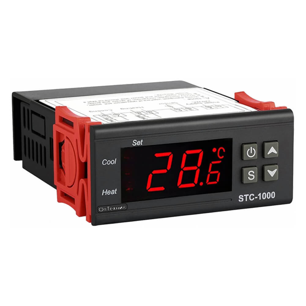 Электронный регулятор температуры универсальный от -50 до +99 с двумя ...