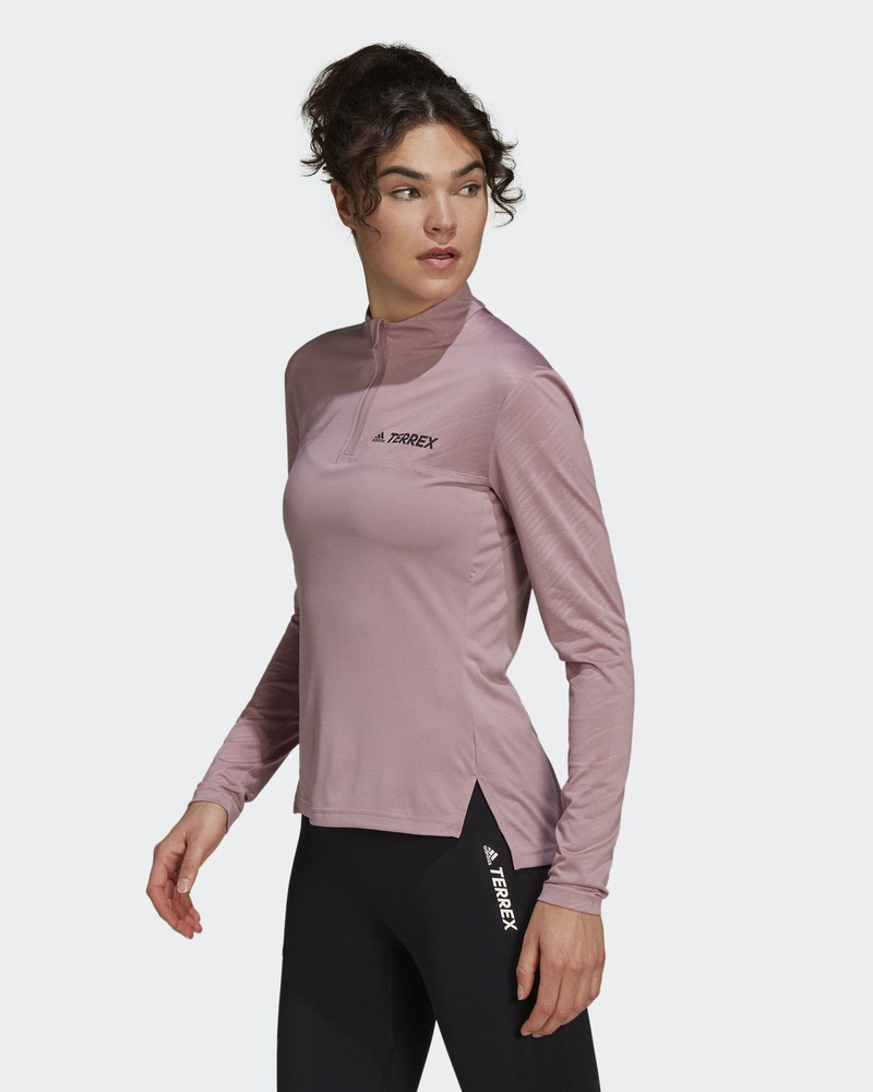 adidas Terrex Multi Half Zip Long Sleeve Top OZON 595804322