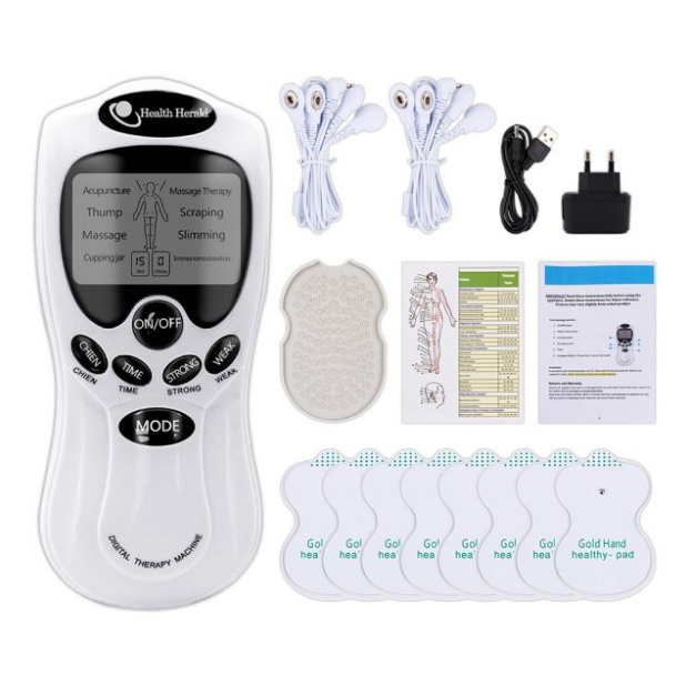 Миостимулятор импульсный массажер для тела электрический для лечения, похудения, оздоровления, физиотерапии, #1