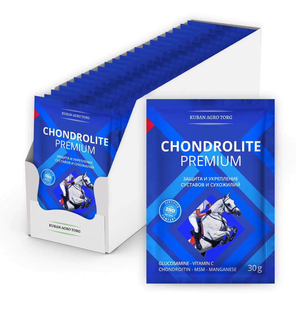 Корм для лошадей. CHONDROLITE PREMIUM Хондропротектор, защита и ...