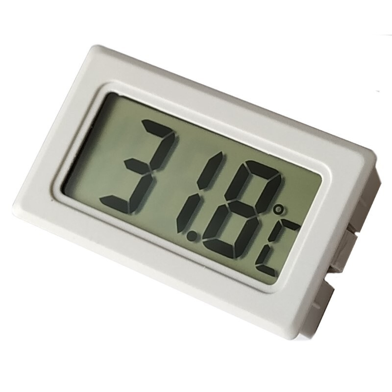 Digital Thermometer -50...+70C White, Цифровой термометр, датчик ...