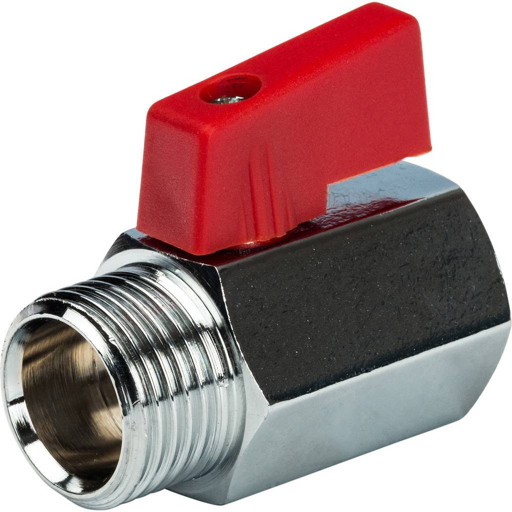 Кран шаровой мини STOUT SVB-0022-000015 1/2 муфта/резьба #1