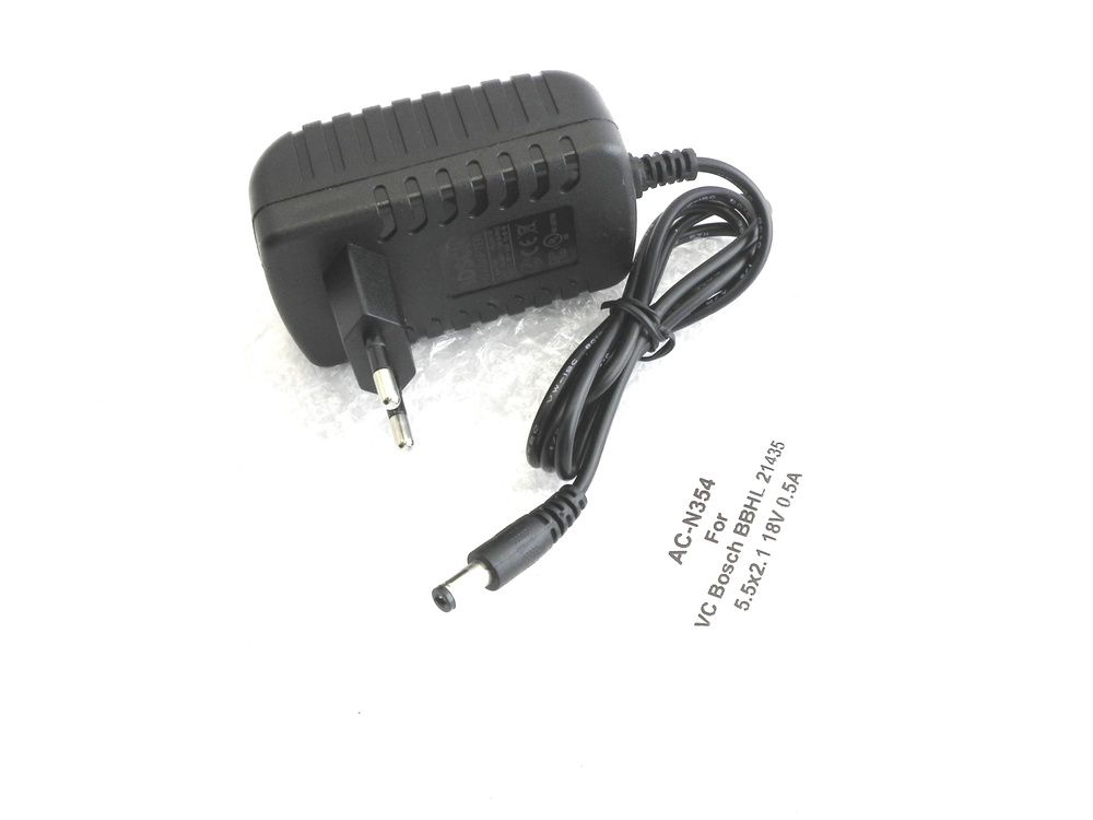 Блок питания для пылесосов Bosch BBHL 21435 18V 0.5A 5.5*2.1 - купить с ...