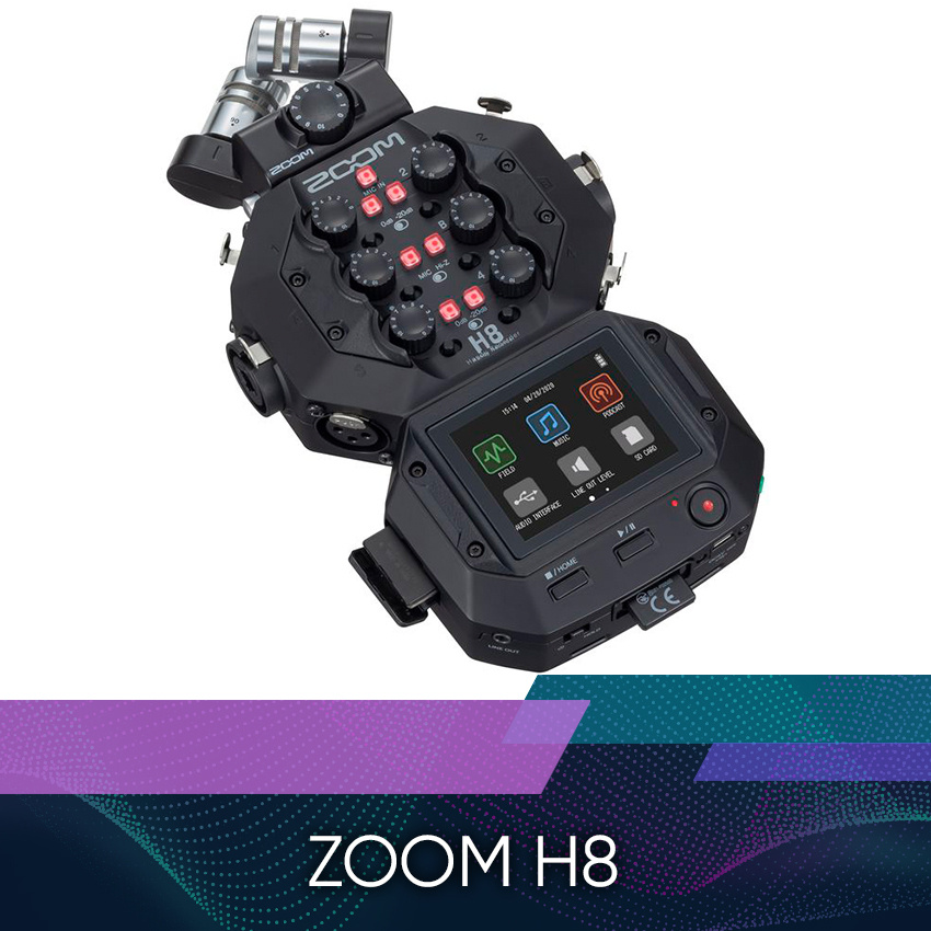 Ручной рекордер-портастудия Zoom H8 #1