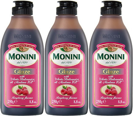 Соус Monini Glaze бальзамический со вкусом малины 250 г в упаковке, комплект: 3 упаковки  #1