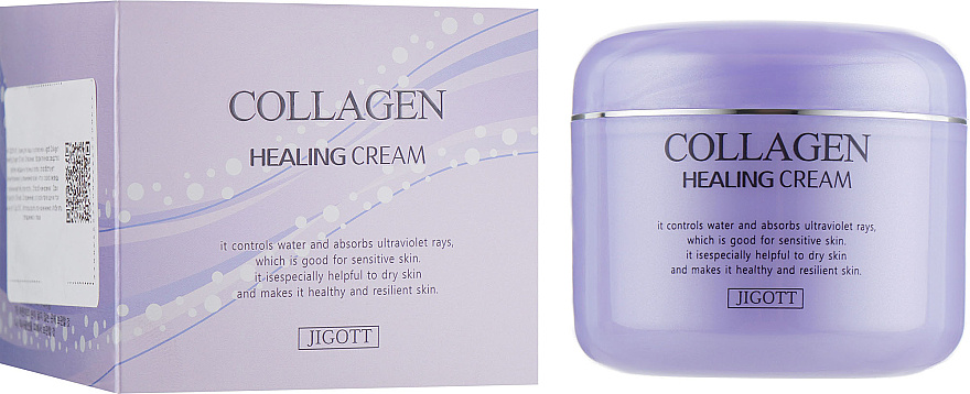 JIGOTT Collagen Healing Cream Питательный ночной крем для лица с коллагеном, 100 мл.  #1