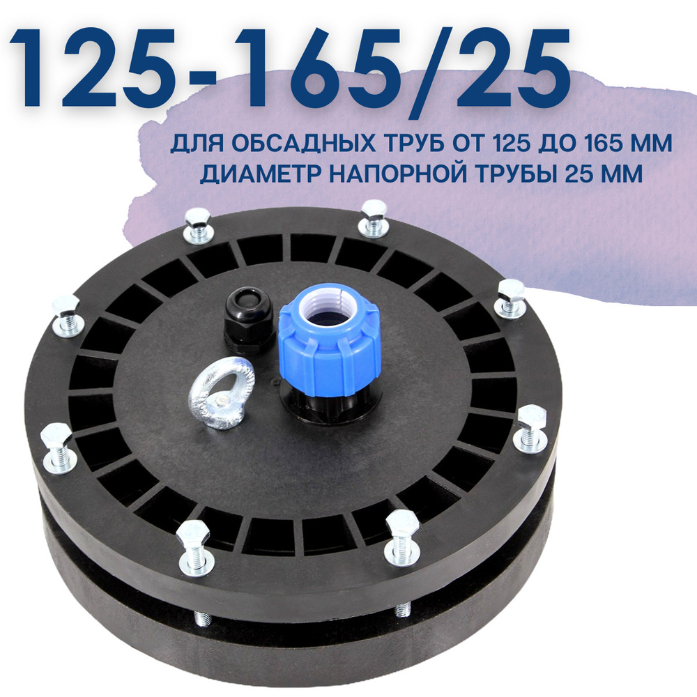 Оголовок для скважин Buken 132-146/25, rn-L3458 - купить по выгодной цене в  интернет-магазине OZON (166335203)