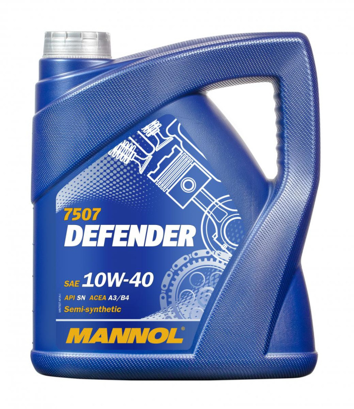 MANNOL DEFENDER 10W-40 Масло моторное, Полусинтетическое, 4 л #1