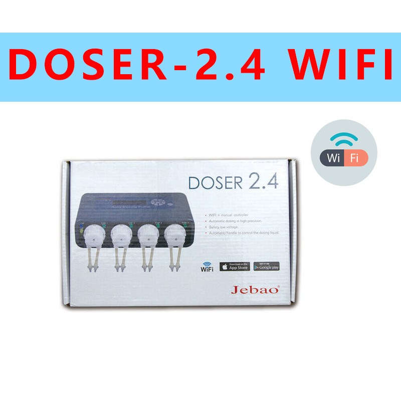 Jebao DOSER2.4 4-канальный насос для добавления жидкости с точной синхронизацией, дозировочный насос #1