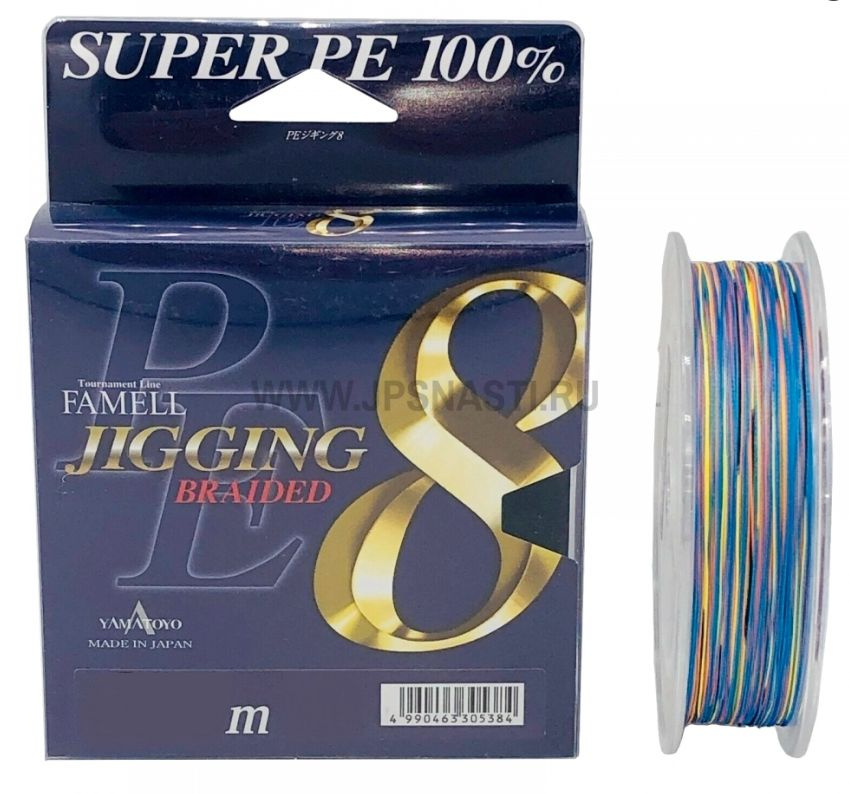 Плетеный шнур Yamatoyo PE Jigging 8, #3, 200 м #1