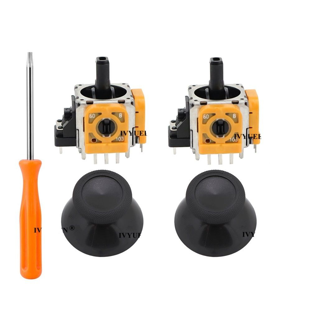 2 Стика 3d analog + 2 грибка + отвертка torx T8 для геймпада ...