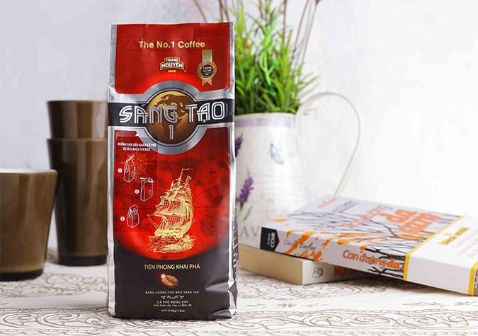 Trung Nguyen, Натуральный жареный молотый кофе SANG TAO № 1 #COFFEE #1