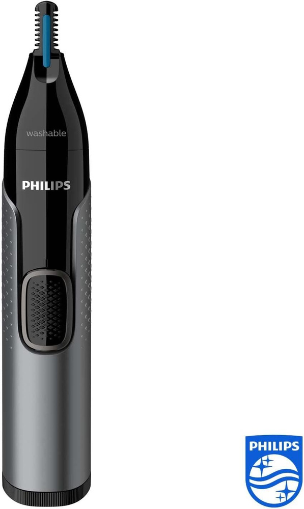 Триммер для носа и ушей Philips NT3650/16, серый, черный #1