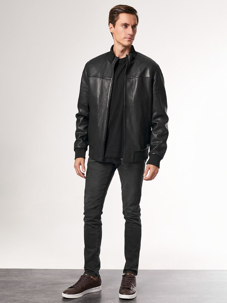 Al franco куртка кожаная мужская