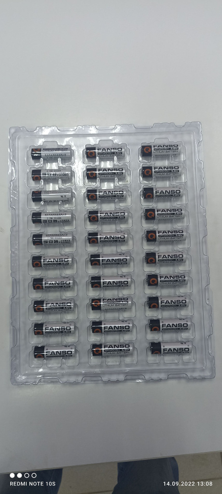 10 штук Элемент питания FANSO ER14505H 3.6 V (LS 760) литиевый LR6/АА ...