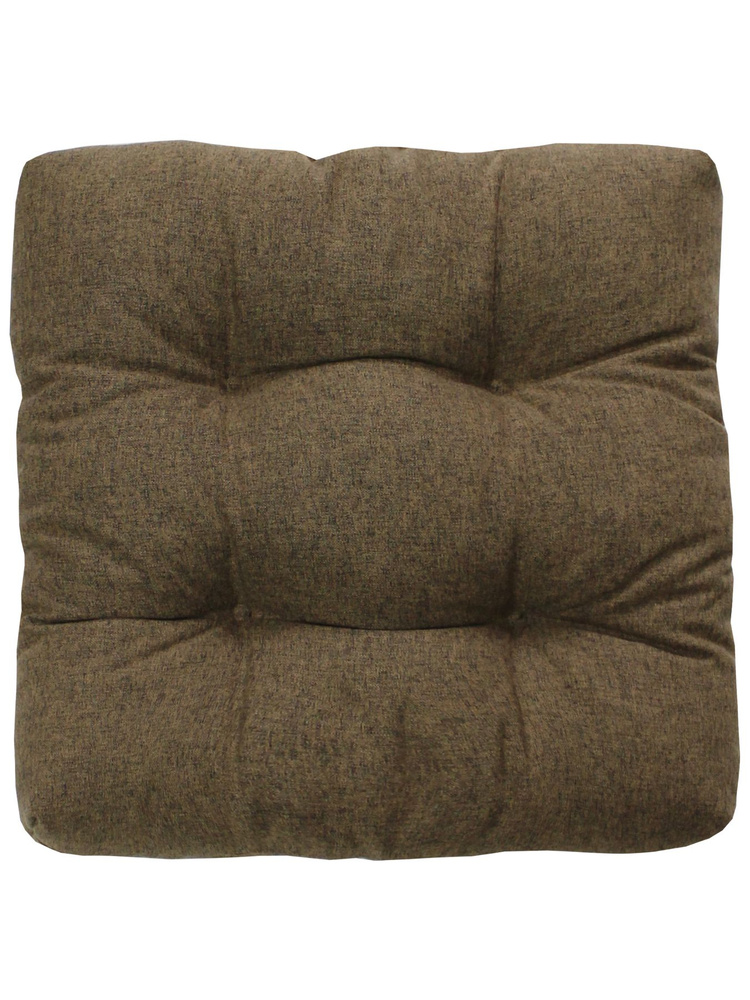 Подушка для сиденья МАТЕХ MELANGE LINE 40х40 см. Цвет коричневый, арт. 33-165  #1