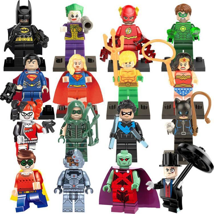 Lego best sale marvel dc